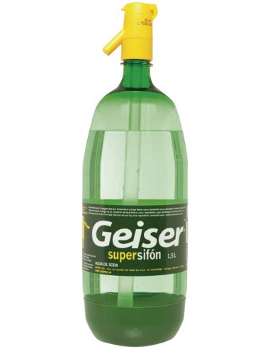 SIFON SELTZ GEISER 1,5 LIT PET  (6 UNI)